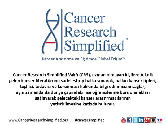 CRS kimdir - Cancer Research Simplified kimdir ne yapar