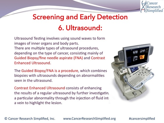 Ultrasound - Cancer Research Simplified