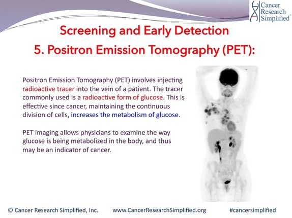Positron Emission Tomography - Pet scan - Cancer Research Simplified