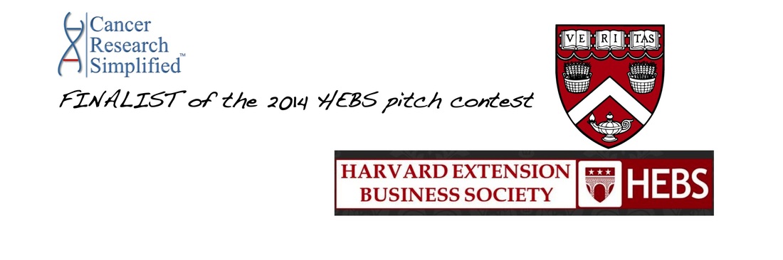 HEBS pitch contest finalist - Cancer Research Simplified