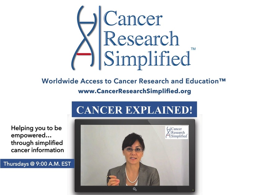Watch our Cancer Explained! TV Show