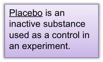 Clinical trials - What is placebo? Cancer Education and Research Institute (CERI)