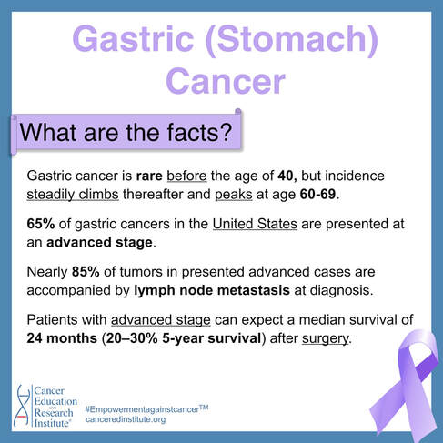 What are the facts for stomach cancer? | Cancer Education and Research Institute (CERI)