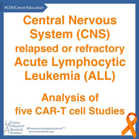 CAR-T cell immunotherapy for Acute Lymphocytic Leukemia ALL | CD19 Car-T cell | Cancer Education and Research Institute (CERI)