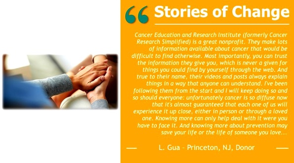 Cancer Education and Research Institute - CERI - formerly Cancer Research Simplified 