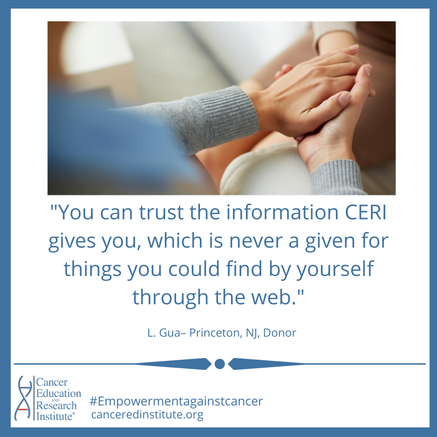 Cancer Education and Research Institute - CERI - formerly Cancer Research Simplified 